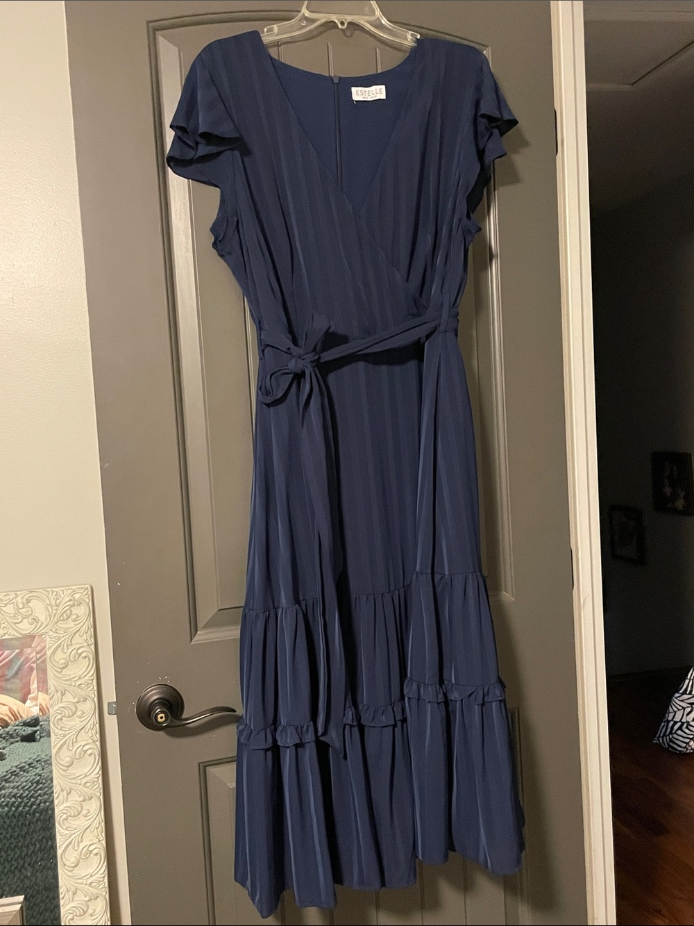 Estelle blaze tiered midi dress size 2x